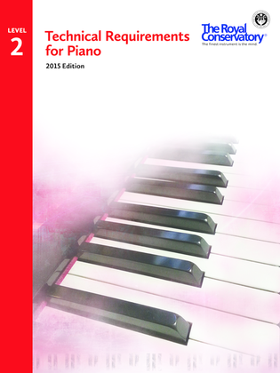 Book cover for Technical Requirements for Piano Level 2