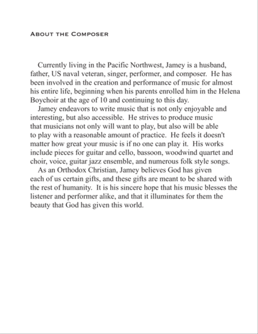 Psalm 13 (8 1/2 x 11) Tenor Voice scores gallery preview page 3