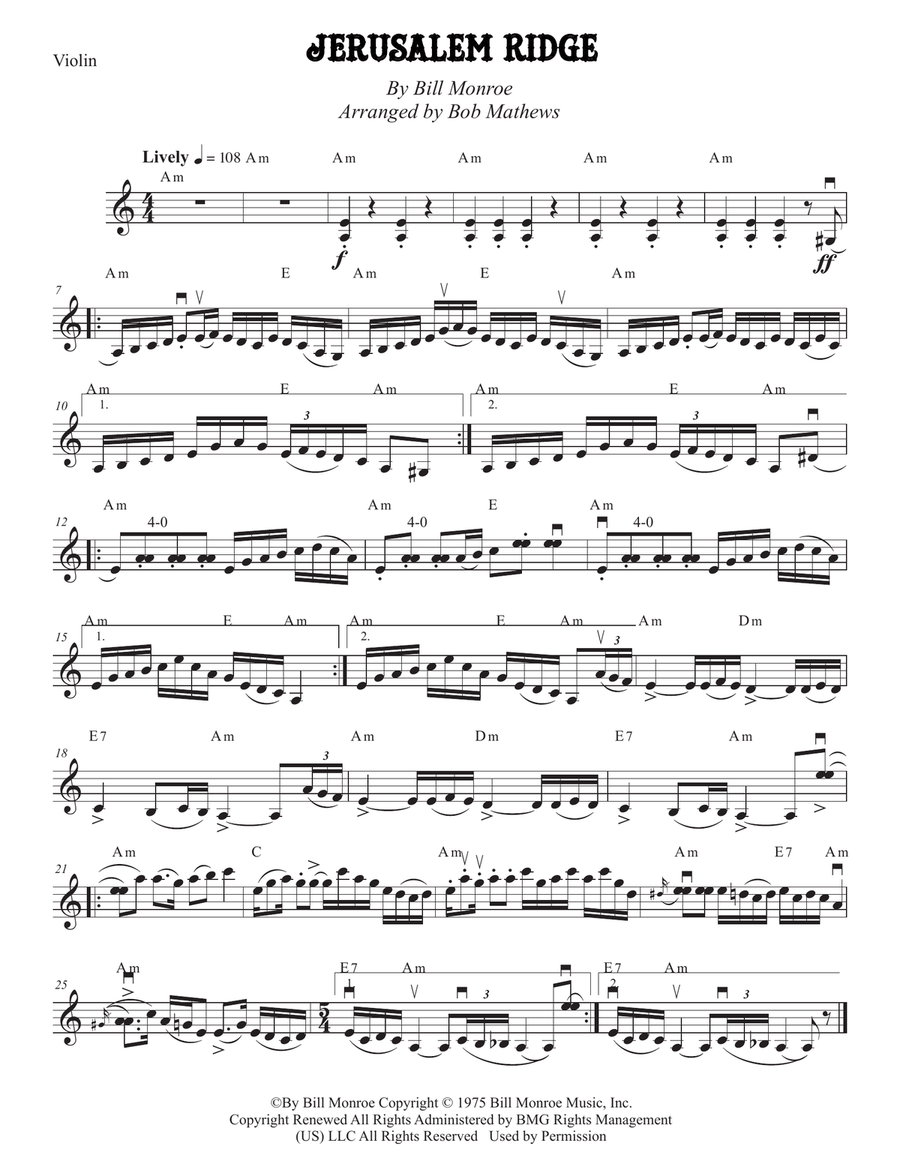 Jerusalem Ridge String Duet scores gallery preview page 2