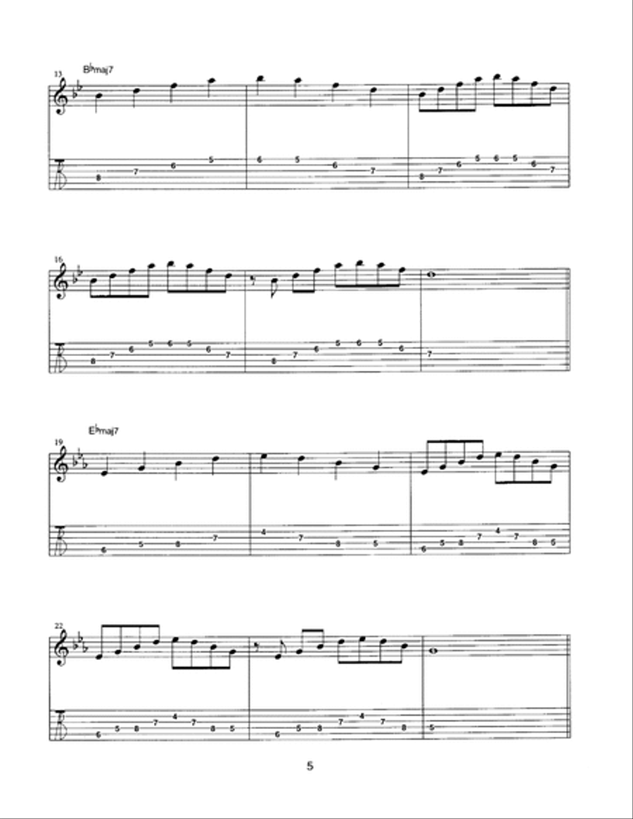 Complete Arpeggio Study Method Electric Guitar scores gallery preview page 6