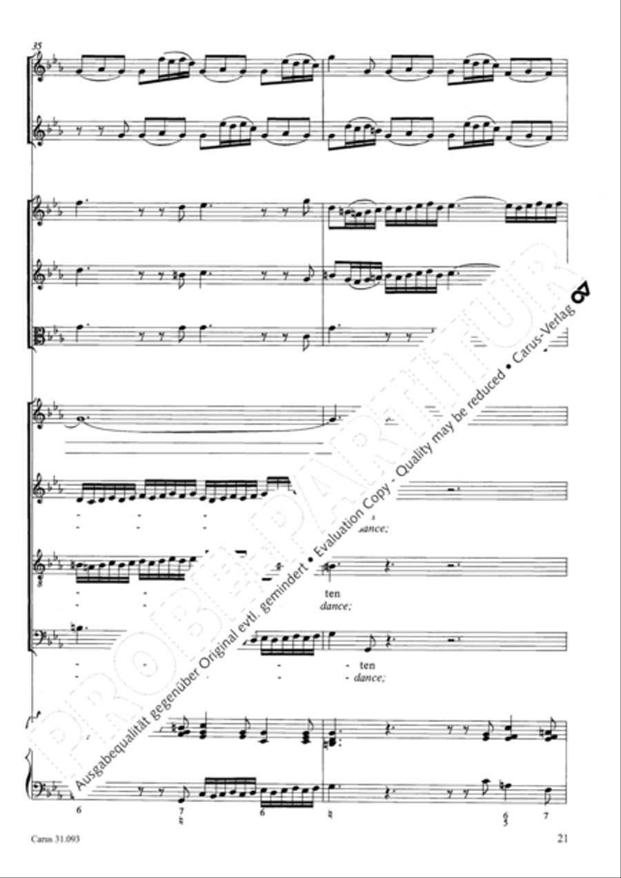 All those who seek God's sov'reign guidance (Wer nur den lieben Gott lasst walten) 4-Part scores gallery preview page 22