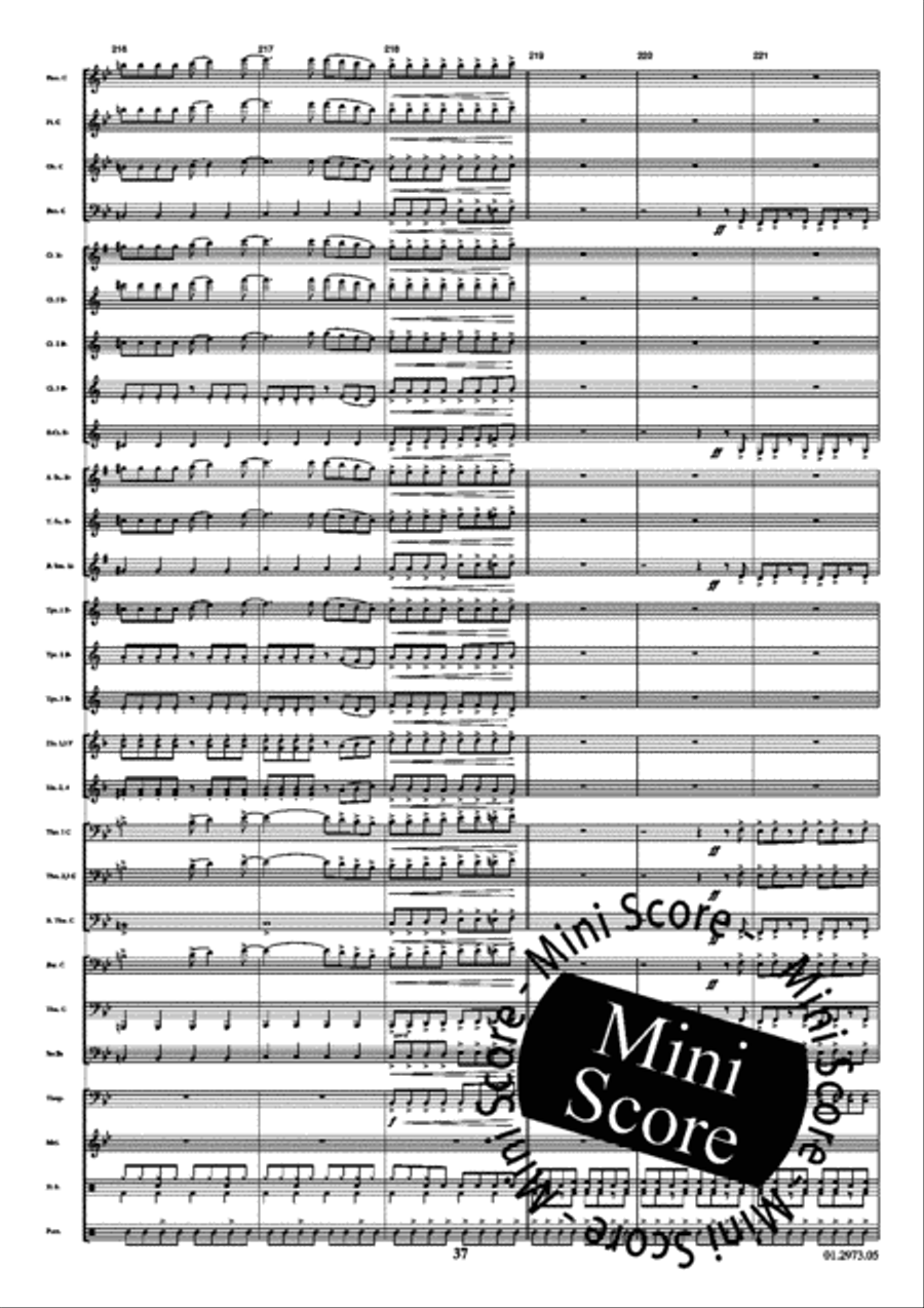 God Save the 'Queen' Concert Band scores gallery preview page 41