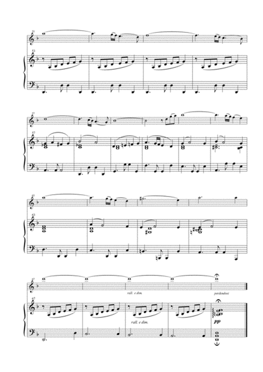 Oblivion for Violin and Piano image number null