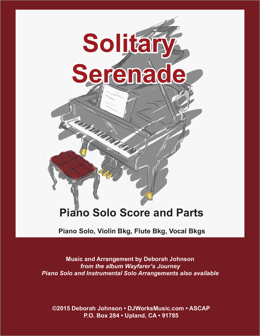 Solitary Serenade Piano Solo Score