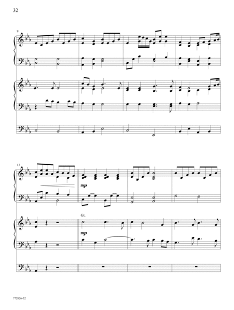 Hymns and Spiritual Songs Organ scores gallery preview page 15