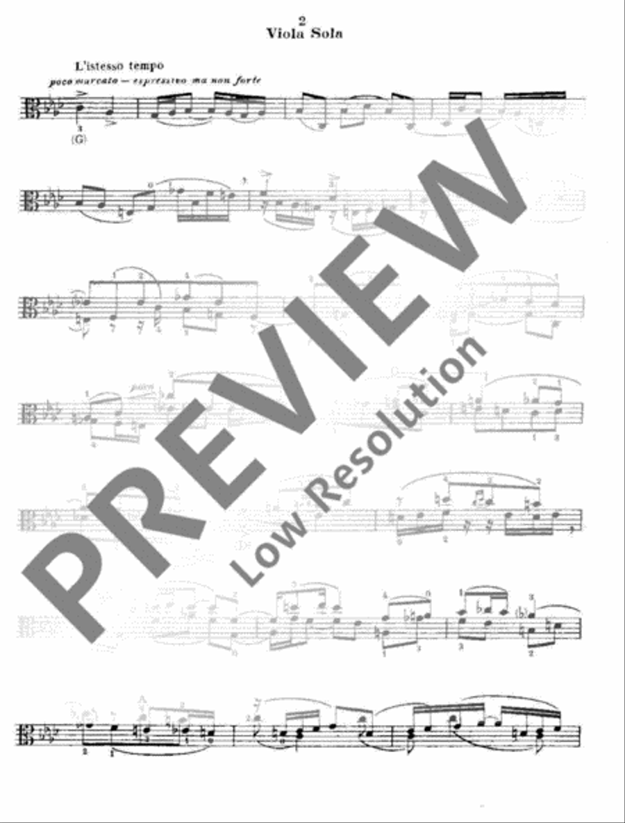 Elegy Violin Solo scores gallery preview page 6