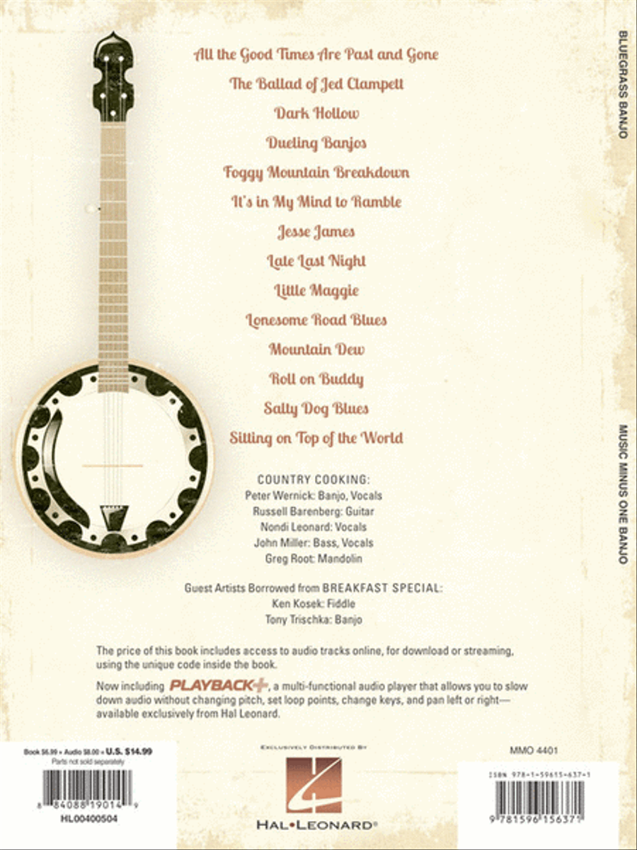 Bluegrass Banjo - Music Minus One image number null