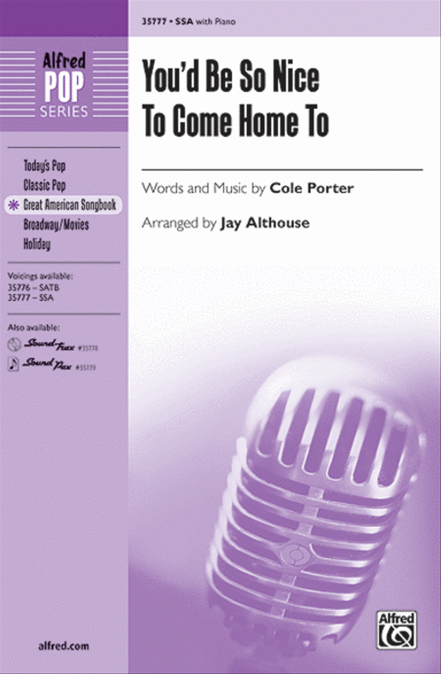 You'd Be So Nice to Come Home To Women's Choir scores gallery preview page 1