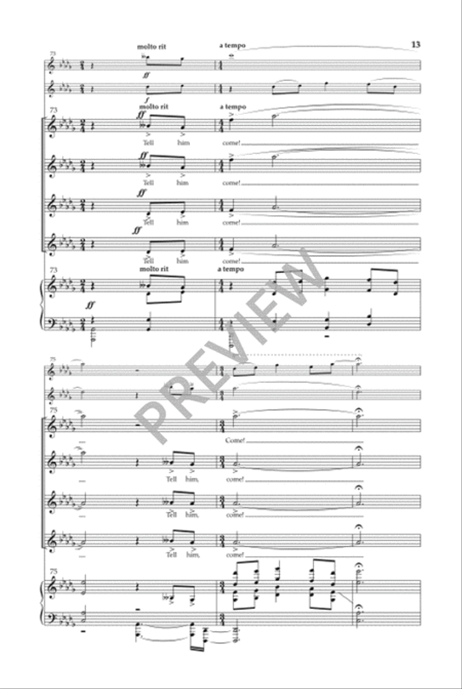 Song to the Moon (SSAA) Song to the Moon (SSAA) SSAA scores gallery preview page 14