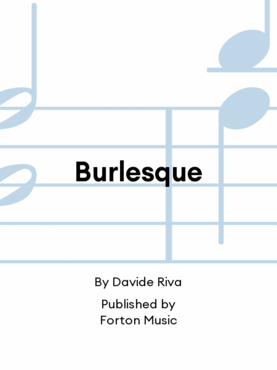 Burlesque Trumpet Solo scores gallery preview page 1