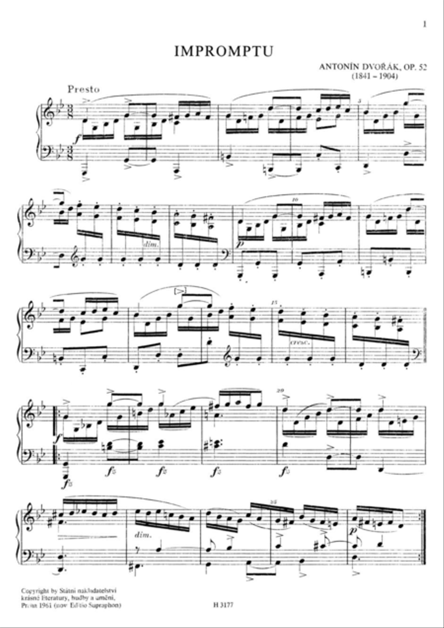 <br>Sheet music extract
