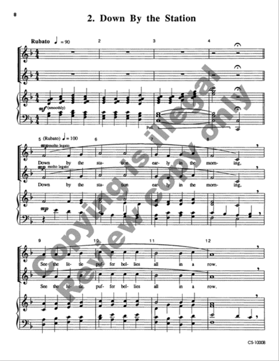Kids Songs for Kids Kids Songs for Kids SSAA scores gallery preview page 6