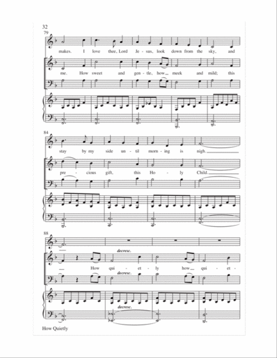 Let the Children Sing 4-Part scores gallery preview page 34
