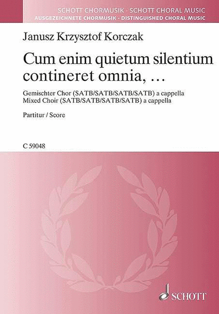Cum Enim Quietum Silentium Contineret Omnia, ...