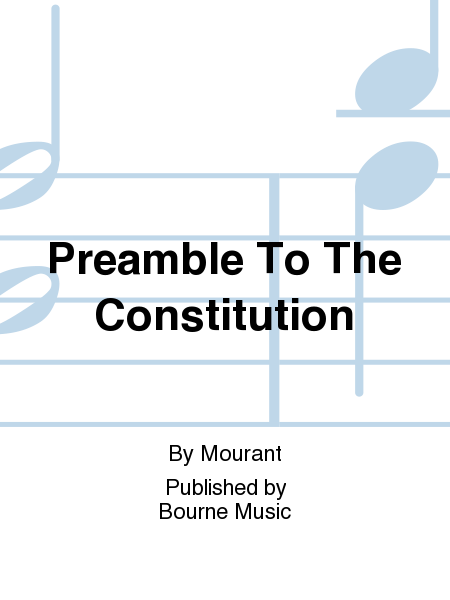 Preamble To The Constitution