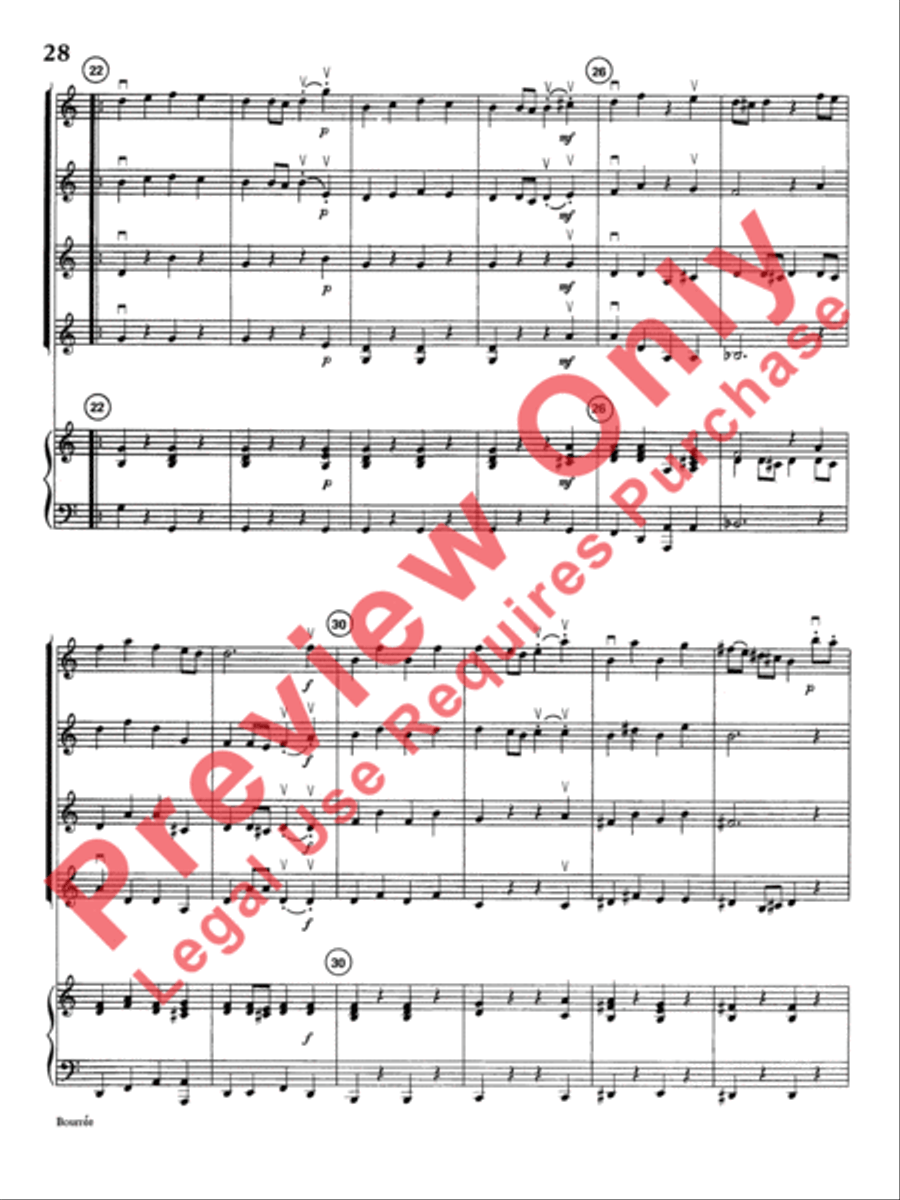 Highland/Etling Violin Quartet Series: Book 1