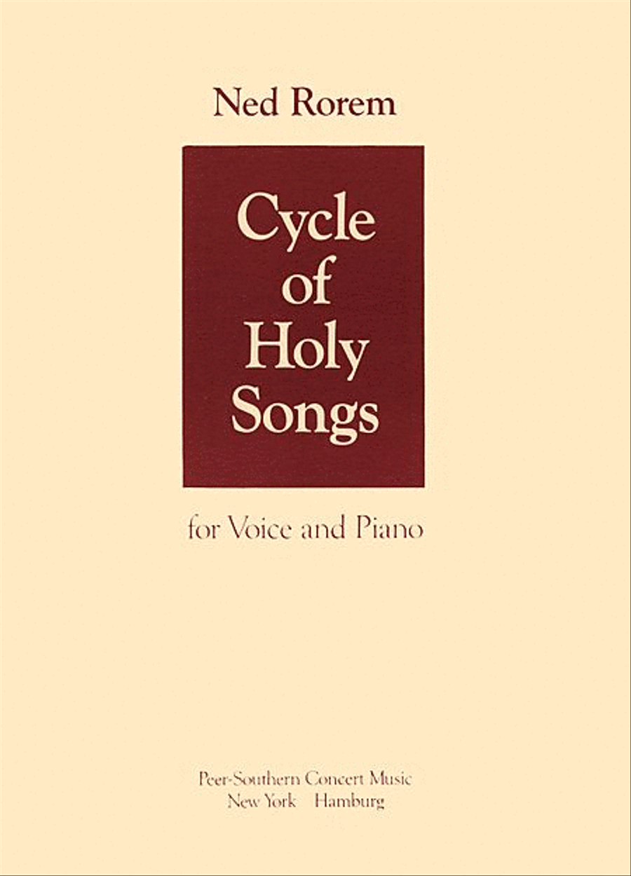 Cycle of Holy Songs Chamber Music scores gallery preview page 1