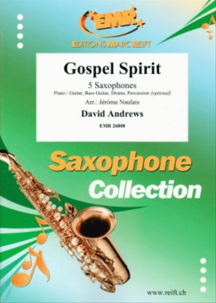 Gospel Spirit Saxophone Quintet scores gallery preview page 1