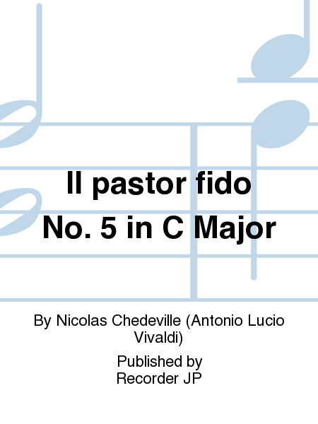 Il pastor fido No. 5 in C Major