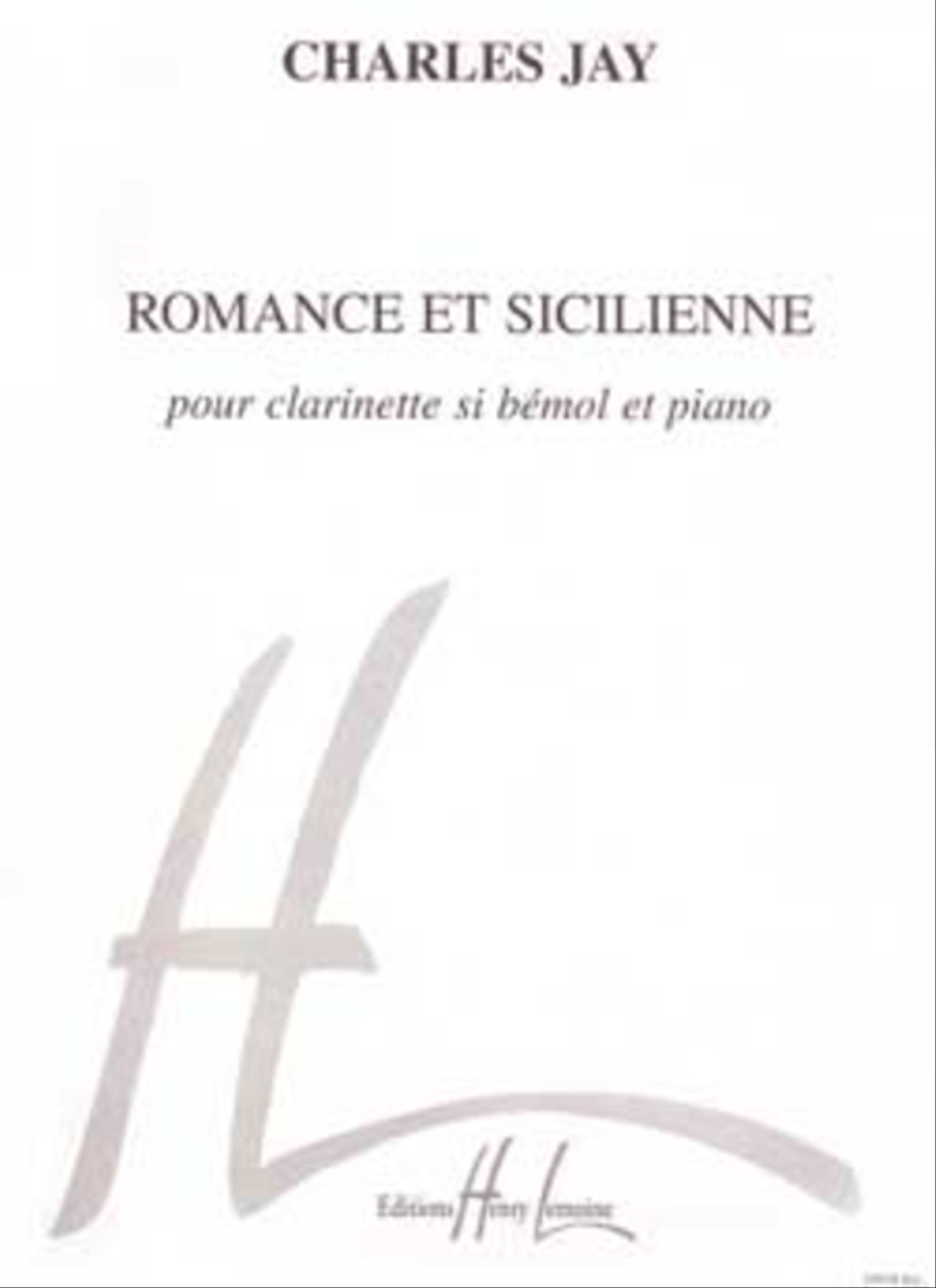 Romance Et Sicilienne Romance Et Sicilienne Clarinet Solo scores gallery preview page 1