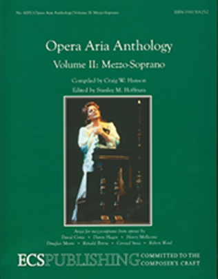 Book cover for Opera Aria Anthology, Volume 2 (Mezzo-Soprano)