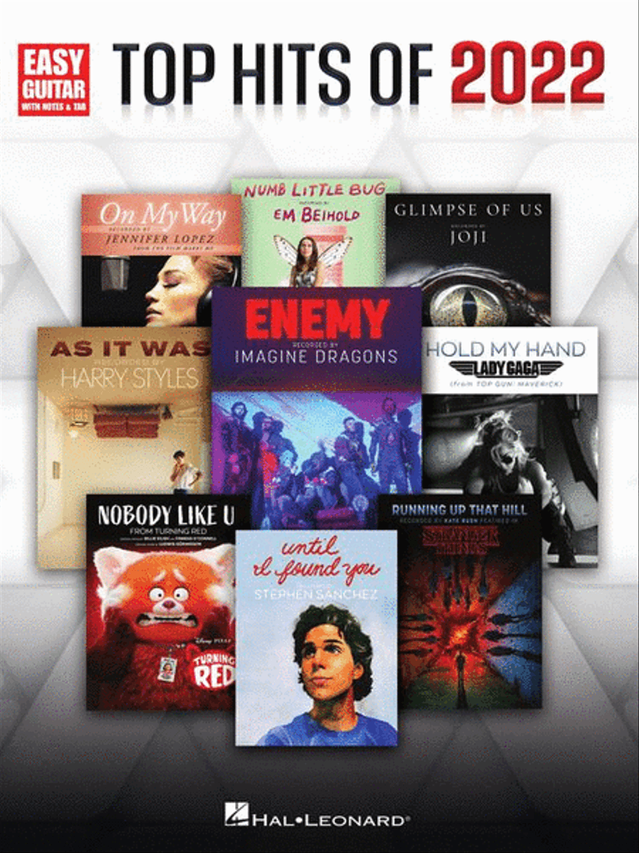 Top Hits of 2022 Electric Guitar scores gallery preview page 2