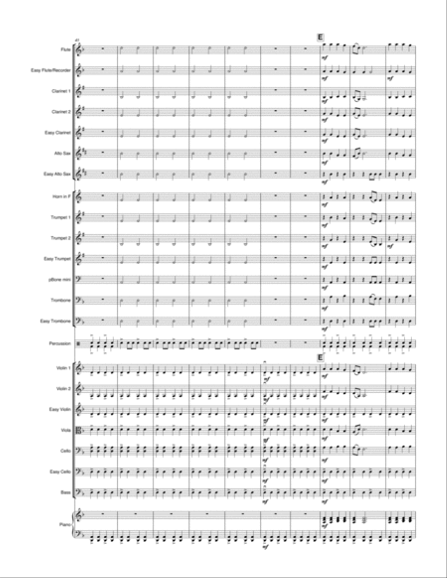 River Song Full Orchestra scores gallery preview page 5