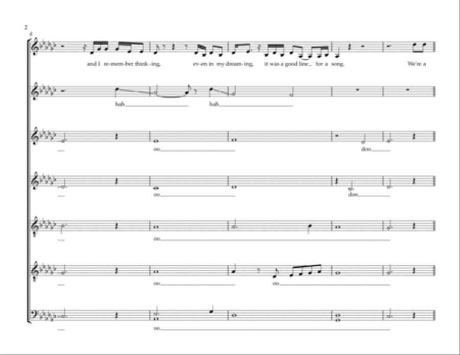 The End Of Love Divisi scores gallery preview page 2
