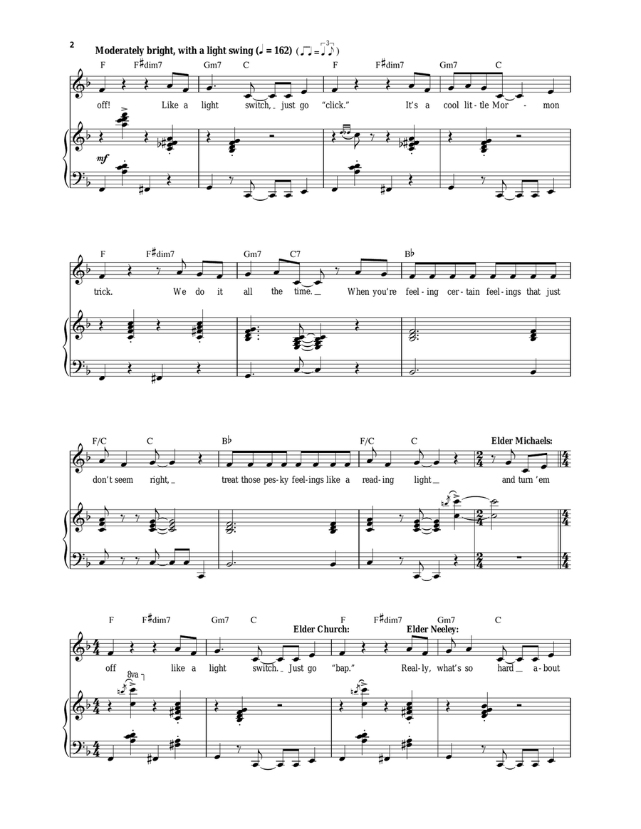 Turn It Off Voice scores gallery preview page 2