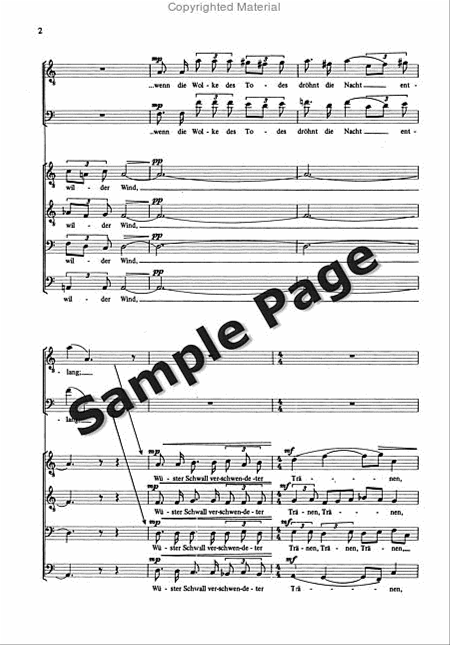 Klagegesang TB scores gallery preview page 3