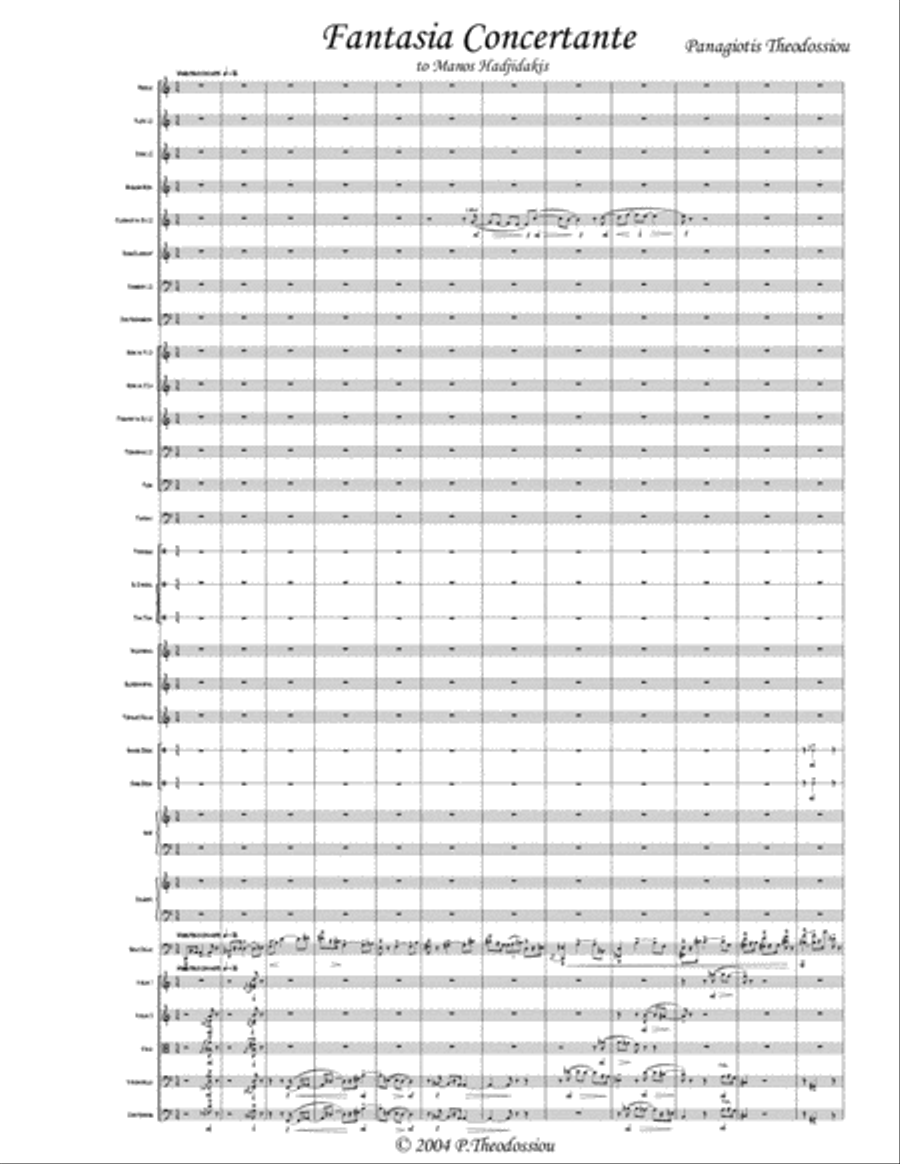 Fantasia Concertante for Cello and Orchestra image number null