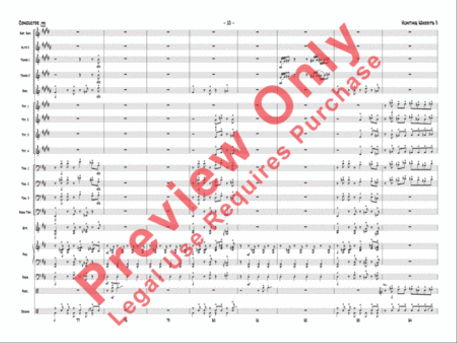 Hunting Wabbits 3 (Get Off My Lawn) Jazz Ensemble scores gallery preview page 13