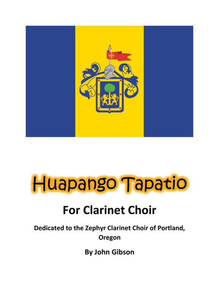 Huapango Tapatio Clarinet Choir Mexican Dance image number null