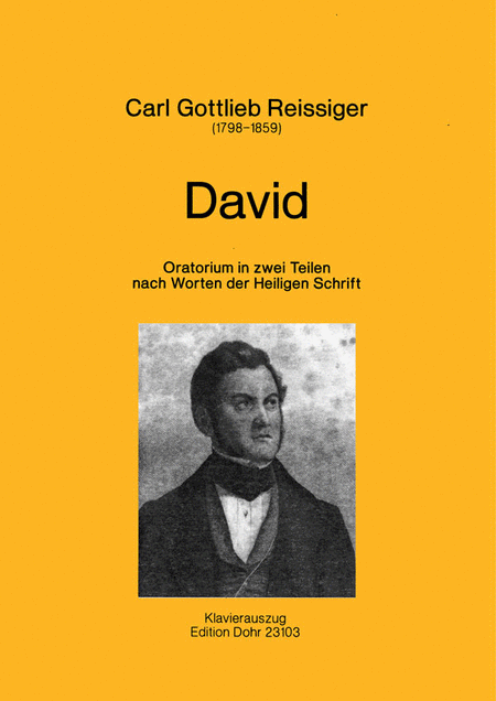 David -Oratorium nach Texten der Heiligen Schrift- (Klavierauszug von Ulrich Schicha)