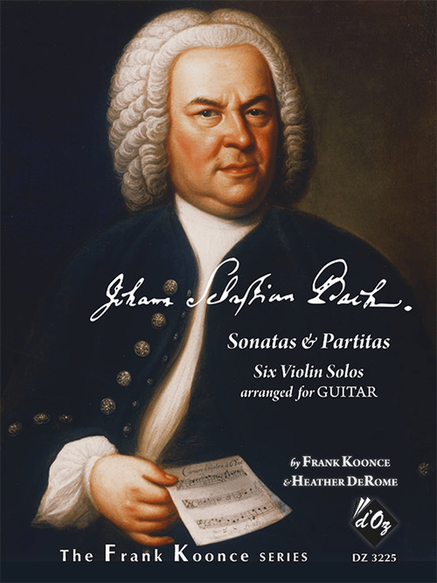 Sonatas and Partitas Classical Guitar scores gallery preview page 1