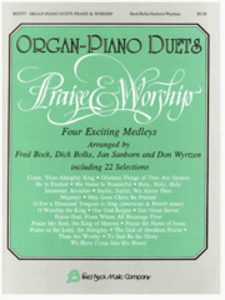 Organ-Piano Duets Praise and Worship Organ Piano Duets