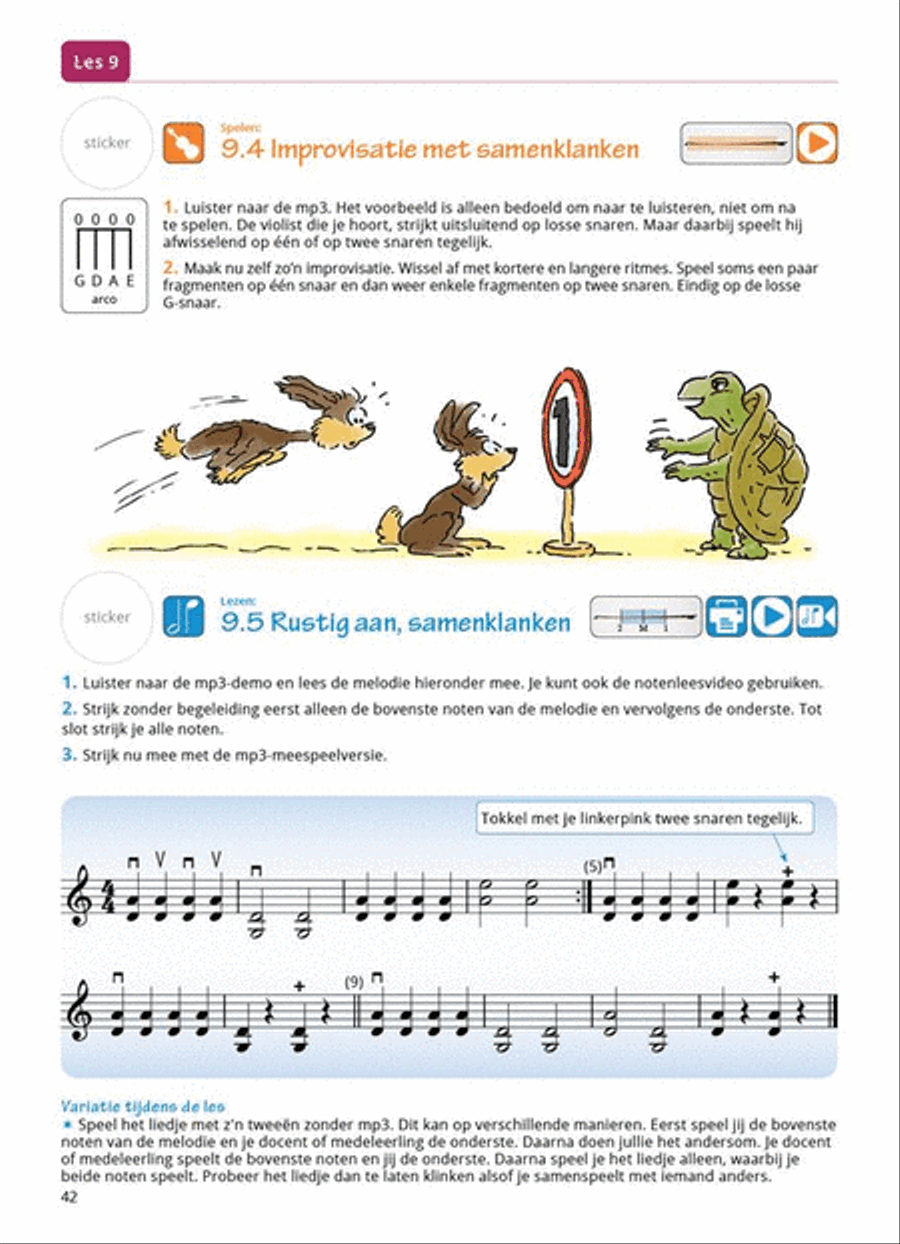 Vioolwereld deel 2 Violin scores gallery preview page 7