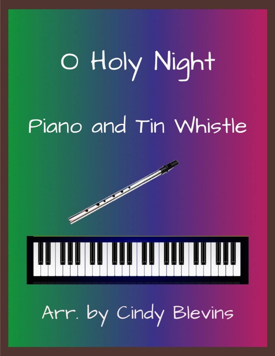 O Holy Night, Piano and Tin Whistle (D) image number null