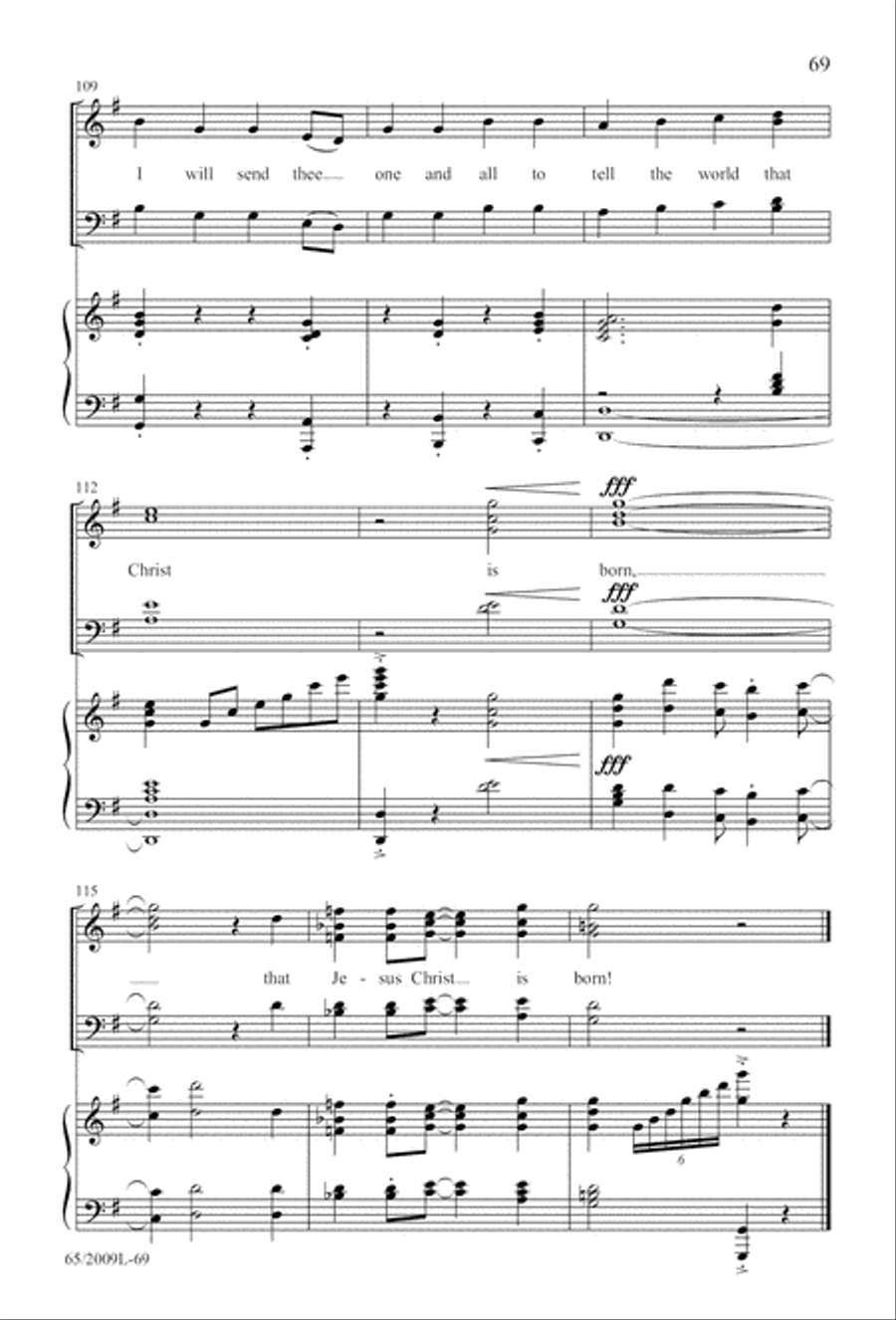 Rise Up! A New Light A-Comin’ 4-Part scores gallery preview page 70