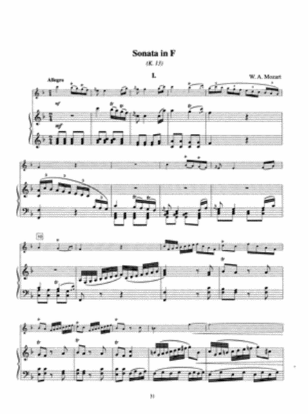 Mozart for Flute image number null