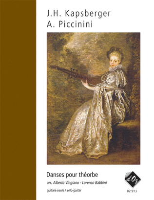 Book cover for Danses pour théorbe