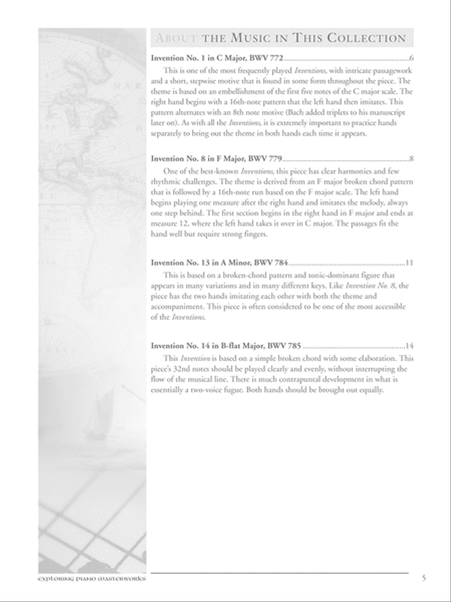 Exploring Piano Masterworks Piano Solo scores gallery preview page 9