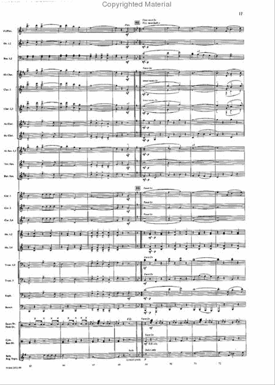 The Thunderer Concert Band scores gallery preview page 10