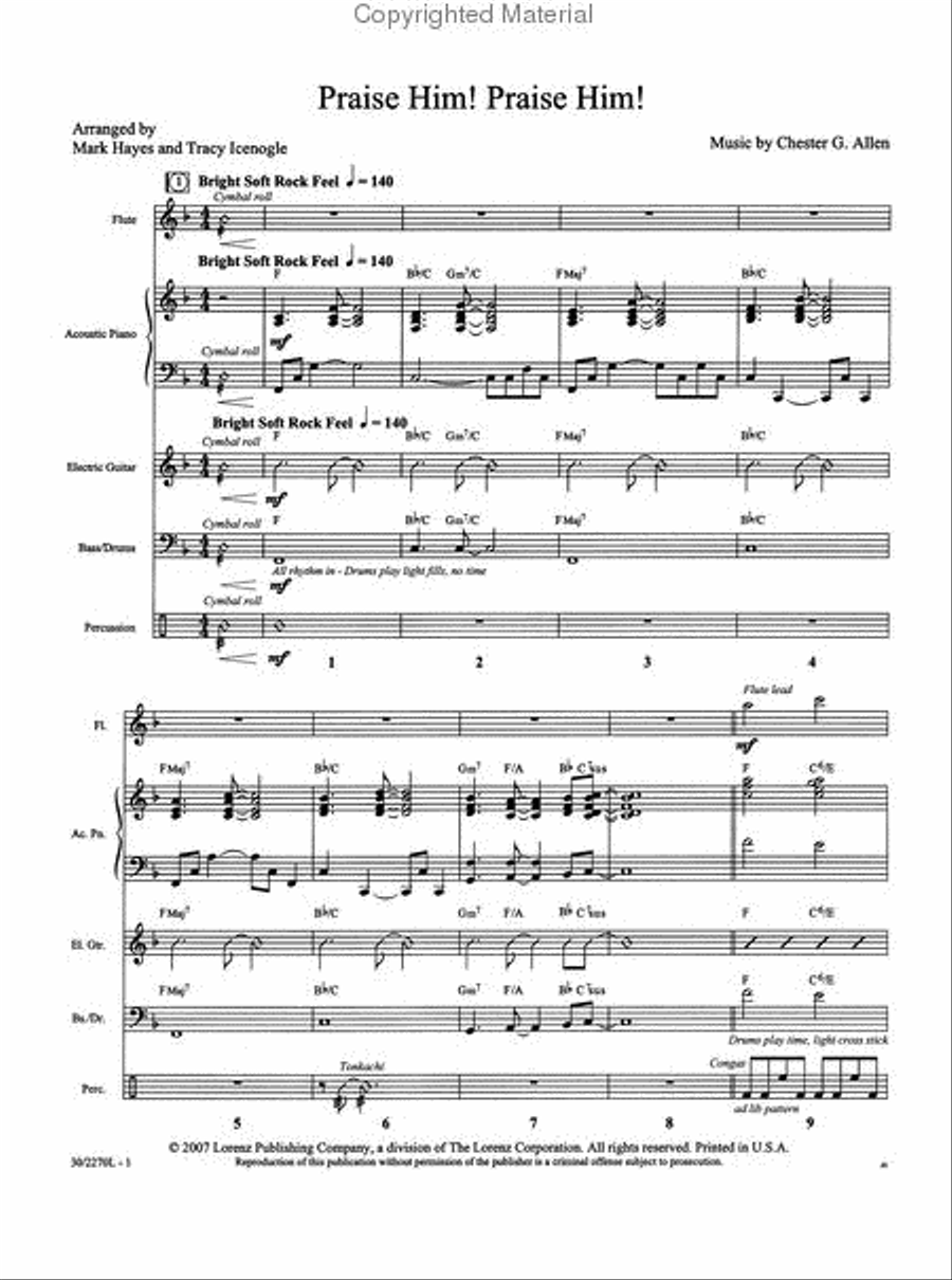 Sunday Evening Jazz - Full Score and Instrumental Parts Jazz Ensemble scores gallery preview page 2