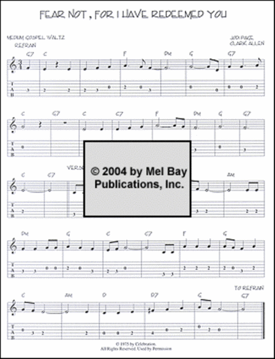 Guitar Journals - Sacred Flatpicking Guitar scores gallery preview page 2