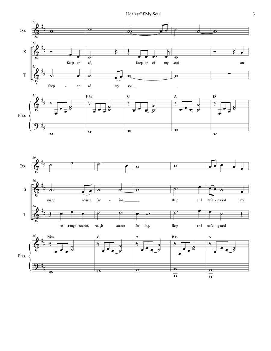 Healer Of My Soul Healer Of My Soul 2-Part scores gallery preview page 3
