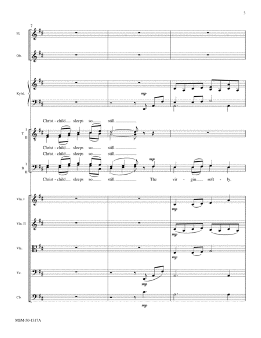 Still, Still, Still Still, Still, Still Choir scores gallery preview page 3
