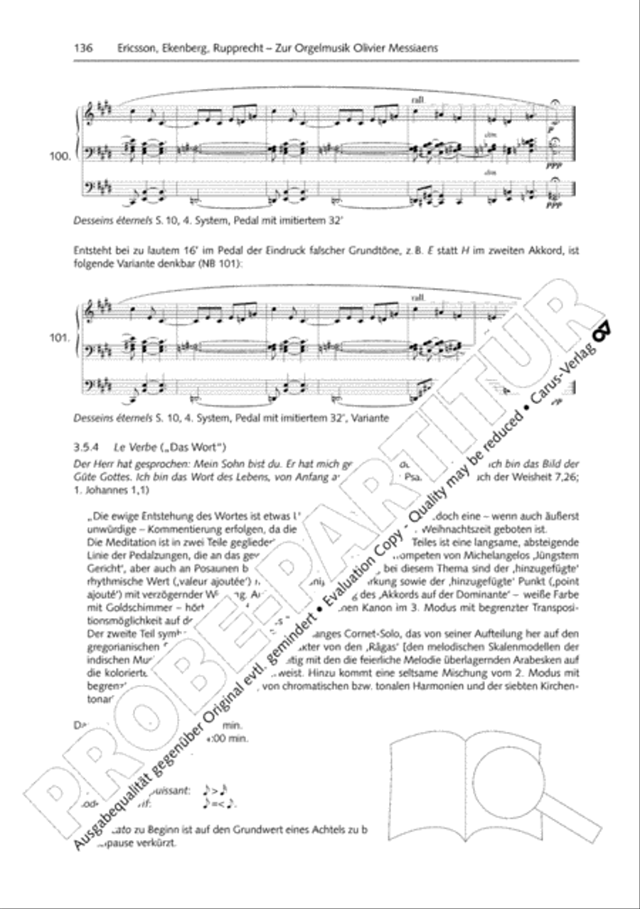 Orgelschule zur historischen Auffuhrungspraxis Organ Solo scores gallery preview page 137