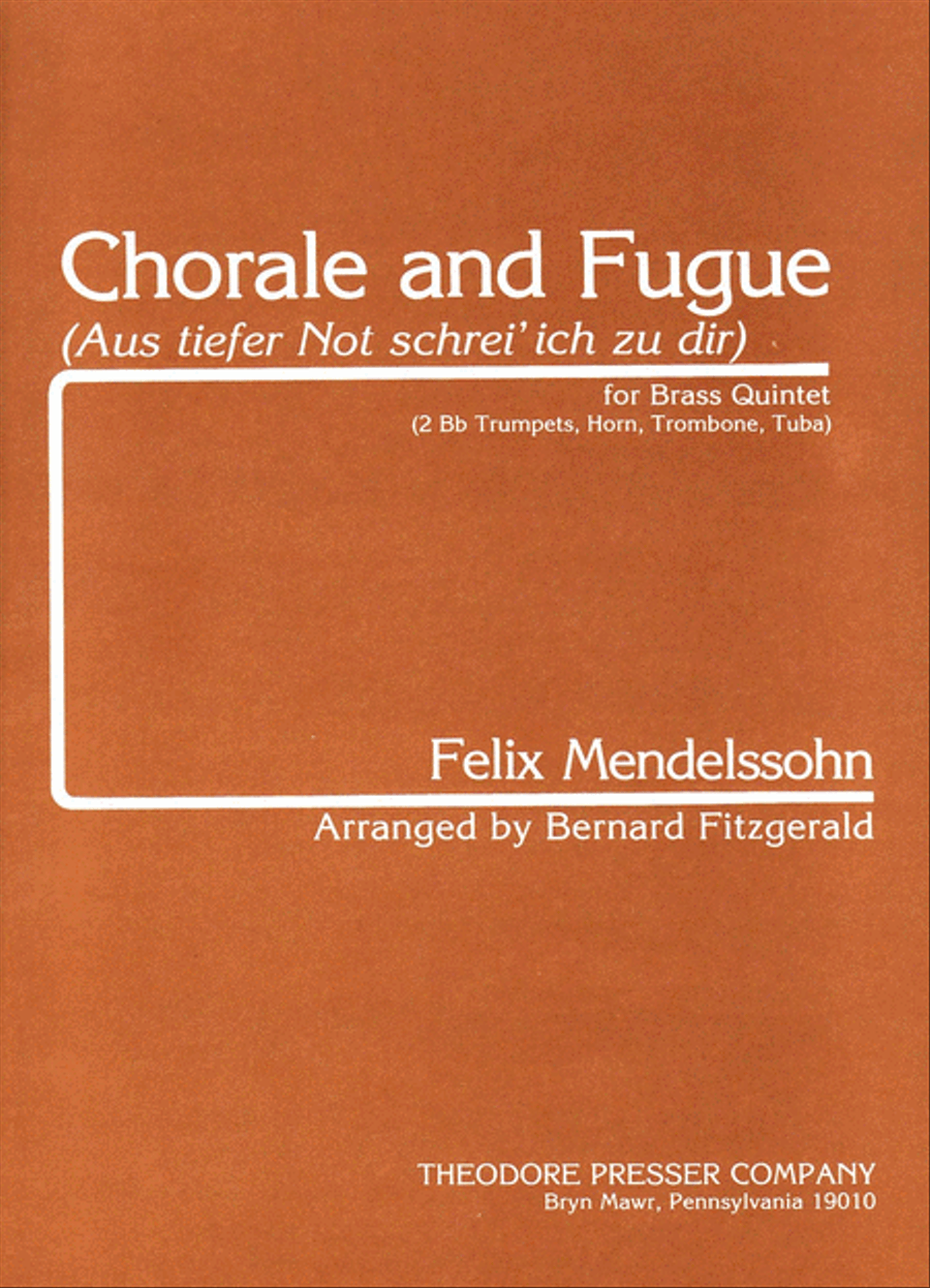 Chorale And Fugue Chamber Music scores gallery preview page 1