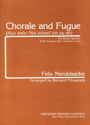 Book cover for Chorale And Fugue